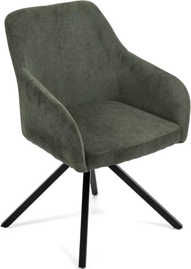 Avenberg LARO Étkezőszék szett - 2db, forgó, zöld