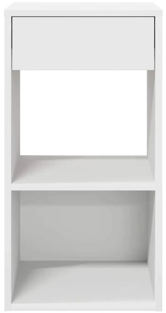 Éjjeliszekrények fiókos 2 db fehér 35x34x66,5 cm