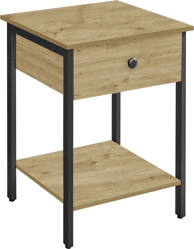 Tárolóasztal fiókkal TAYLOR ARTISAN 40x40 cm