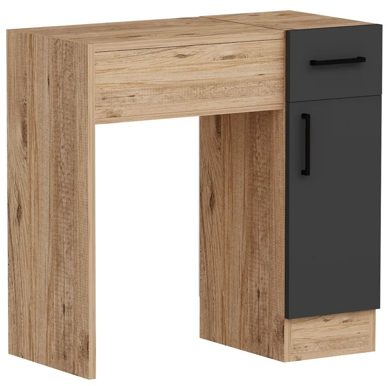 Inci Anthracite kozmetikai asztal