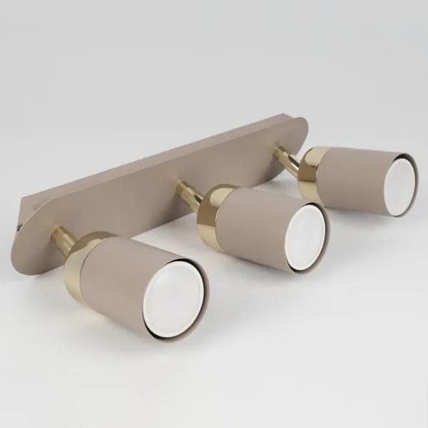 Brilagi - Spotlámpa POKER 3xGU10/25W/230V bézs