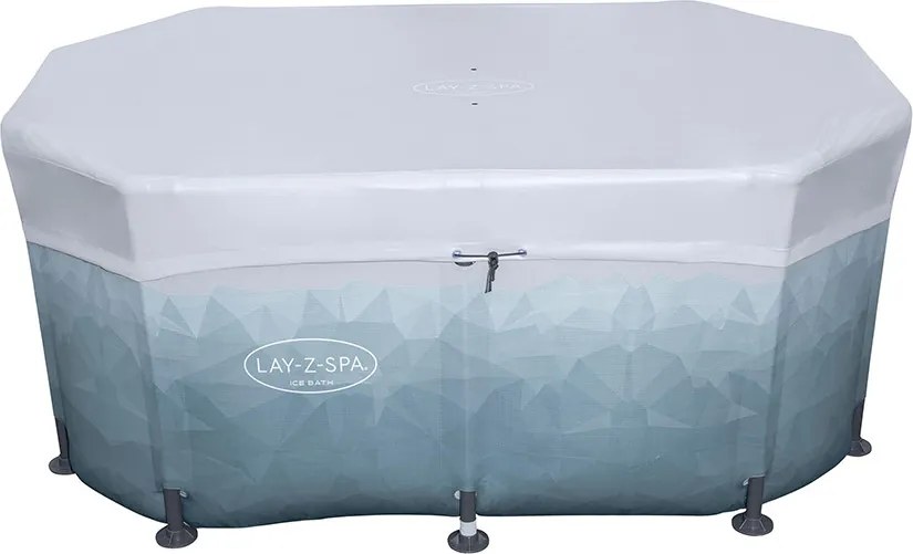 Lay-Z-Spa ovális, fémvázas jégfürdő kád 150 x 90 x 65 cm