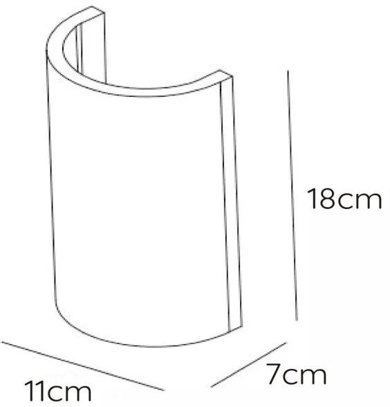 Lucide 35200/18/31 - Fali lámpa GIPSY 1xG9/40W/230V fehér