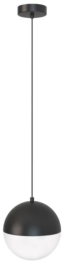 Eclipse fekete függőlámpa, magasság 150 cm - SULION