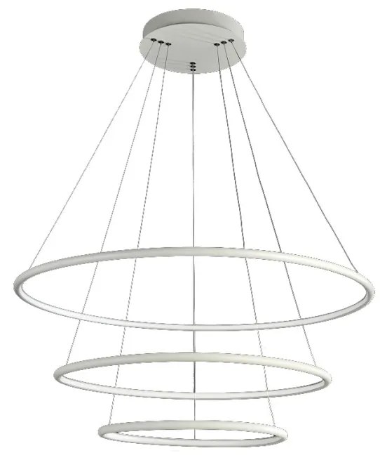 MILAGRO ML503 ORION Modern Led Függesztett Lámpa Fehér LED IP20