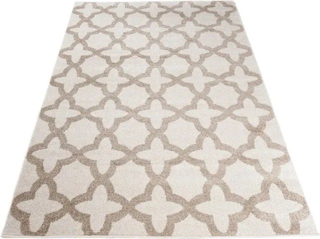 Marokkói Lóhere Szőnyeg 140x190 puha, kellemes tapintású 887c