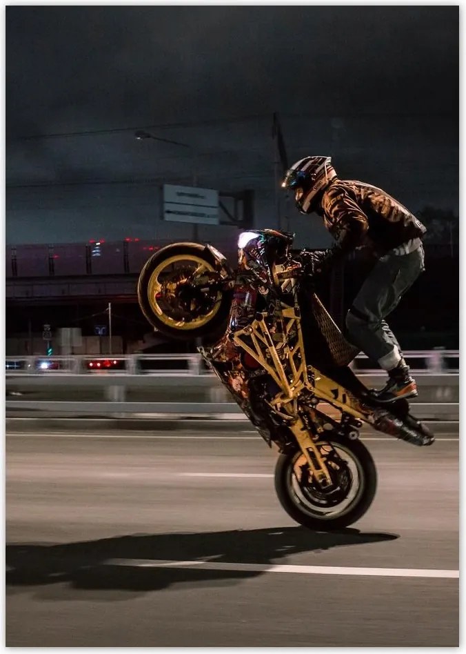 Poszterek A5 Pion Motorral egy keréken