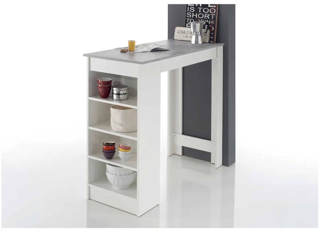 Bárasztal Matioso (beton + fehér). 1097869