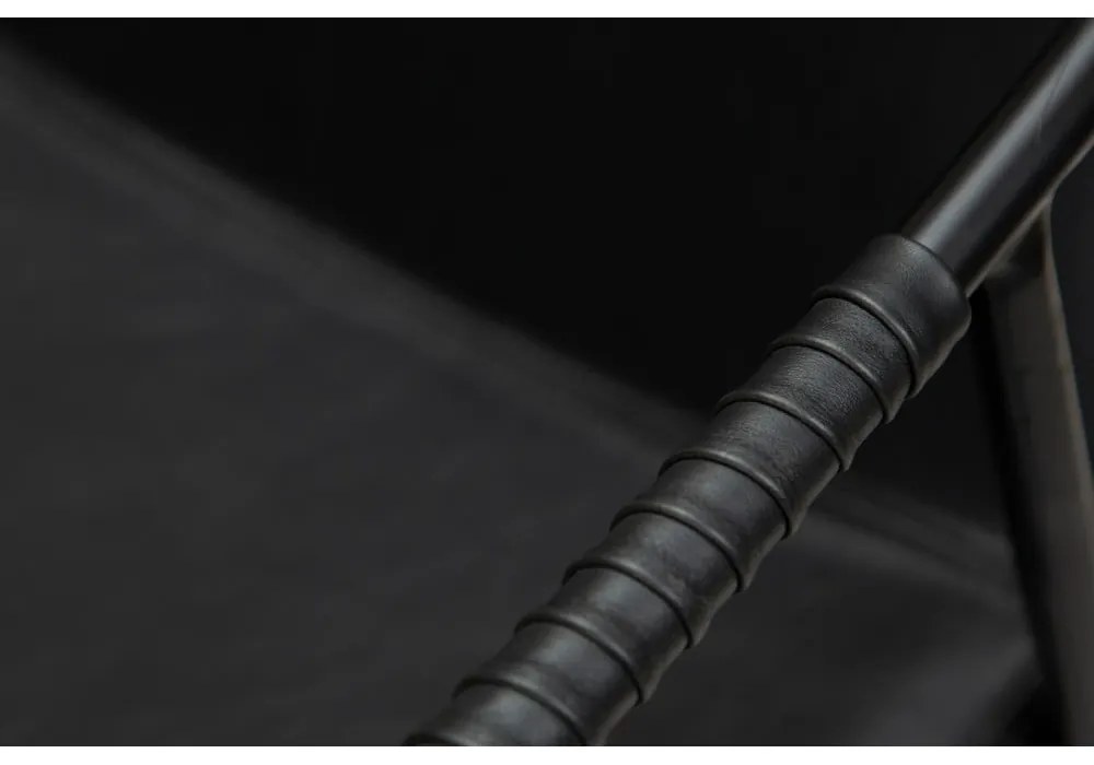 Boto fekete műbőr bárszék, magasság 95 cm - DAN-FORM Denmark