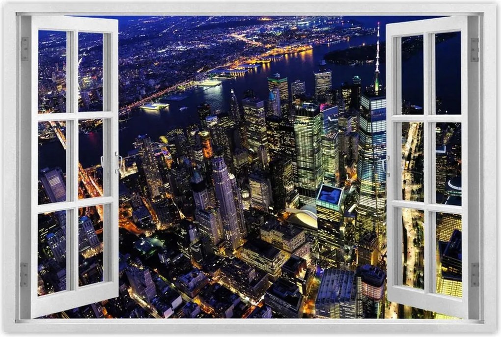 Poszterek 120x80 New York felülnézet