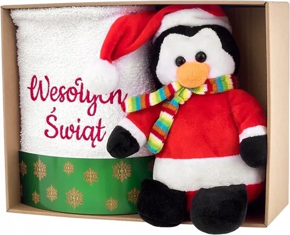 Pamut törölköző Kabalafigura, Karácsonyi ajándék