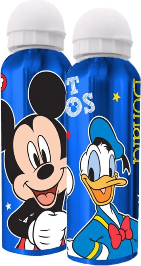 Disney Mickey, Donald alumínium kulacs ivókupakkal 500 ml