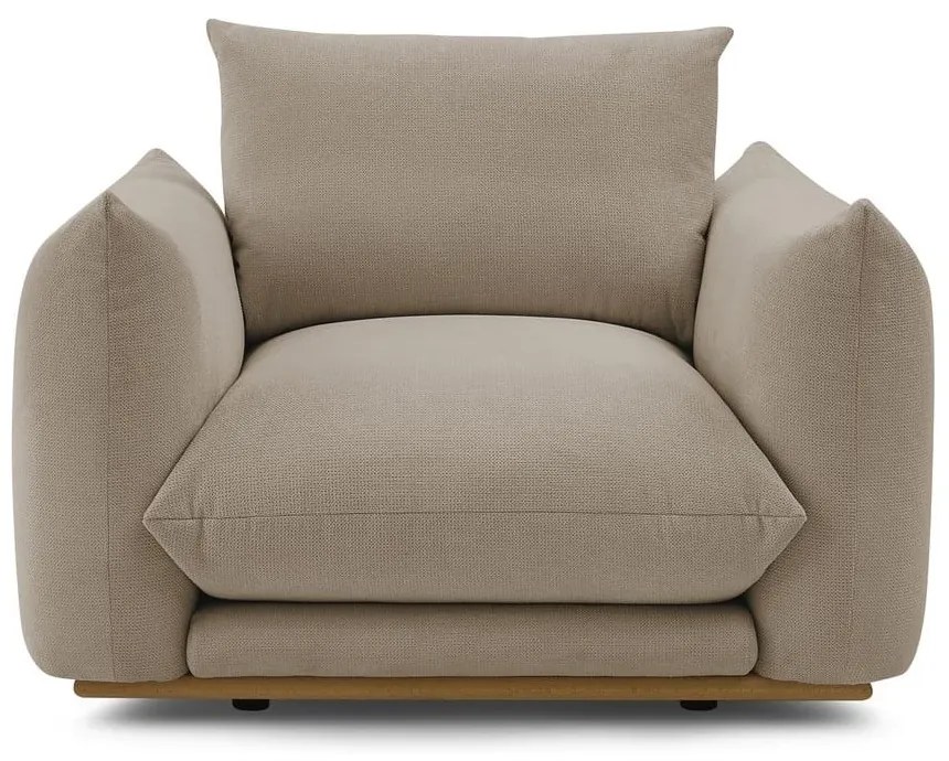 Bézs fotel Ernest – Bobochic Paris