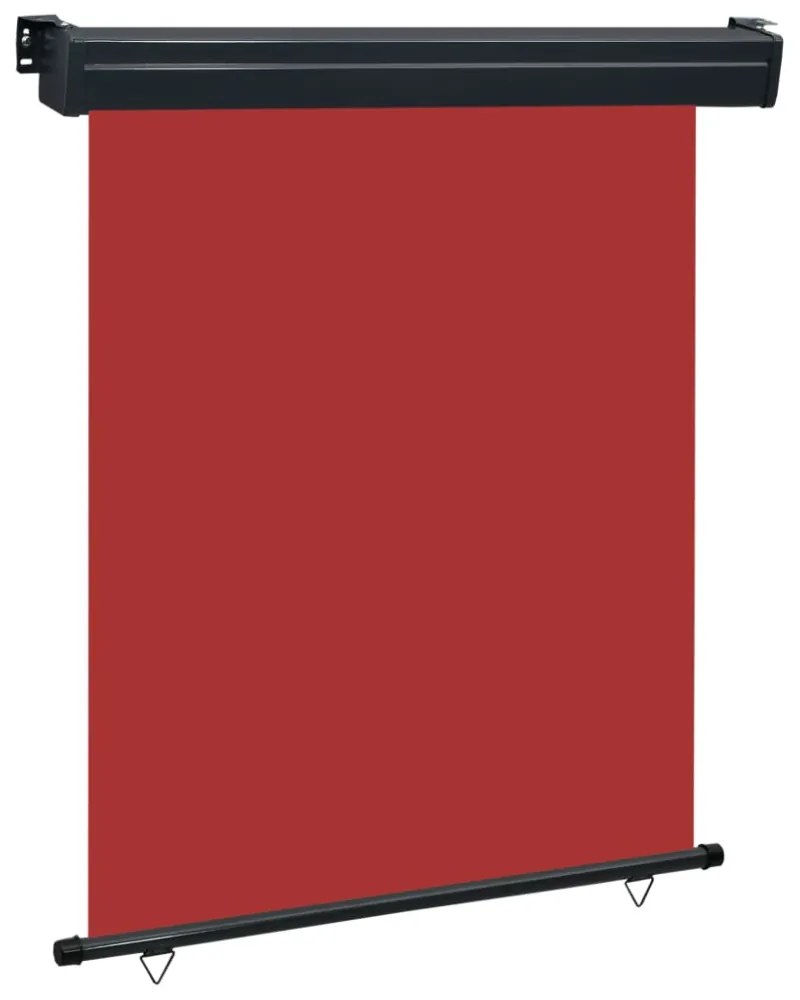 piros oldalsó terasznapellenző 145 x 250 cm
