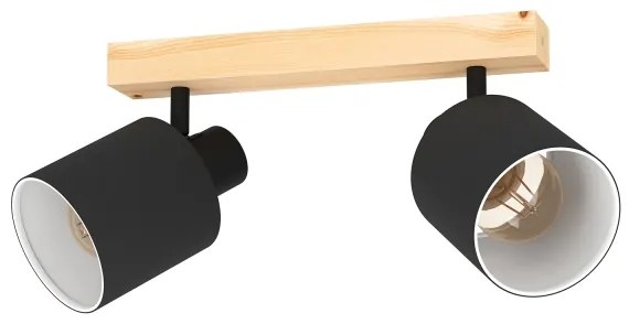 Eglo 99489 - Spotlámpa BATALLAS 2xE27/10W/230V