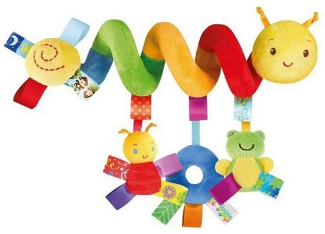 Méhe spirál fejlesztő játék babakocsira