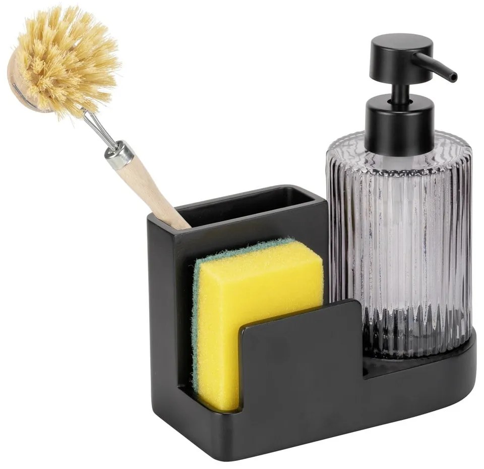 Fekete poligyanta mosogatóeszköz tartó – Wenko