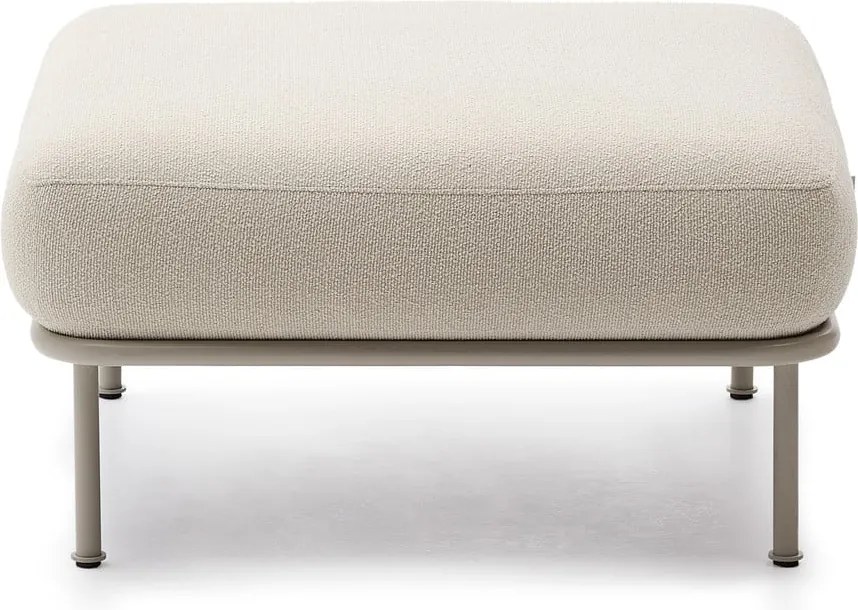 Bézs buklé lábtartó Aurum – Kave Home