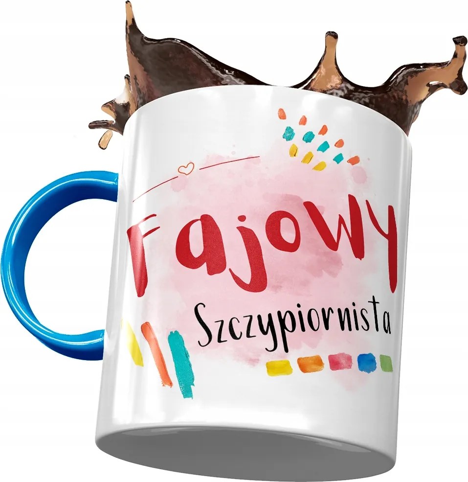 Kék Bögre Metélőhagyma Cool Ajándék Nyomtatott Fotóval