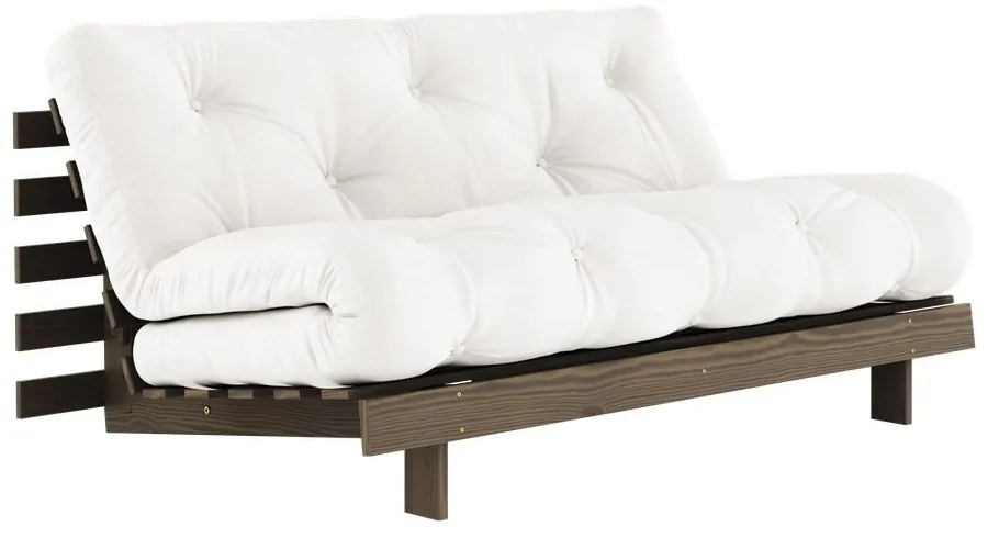 Fehér kinyitható kanapé 160 cm Roots – Karup Design