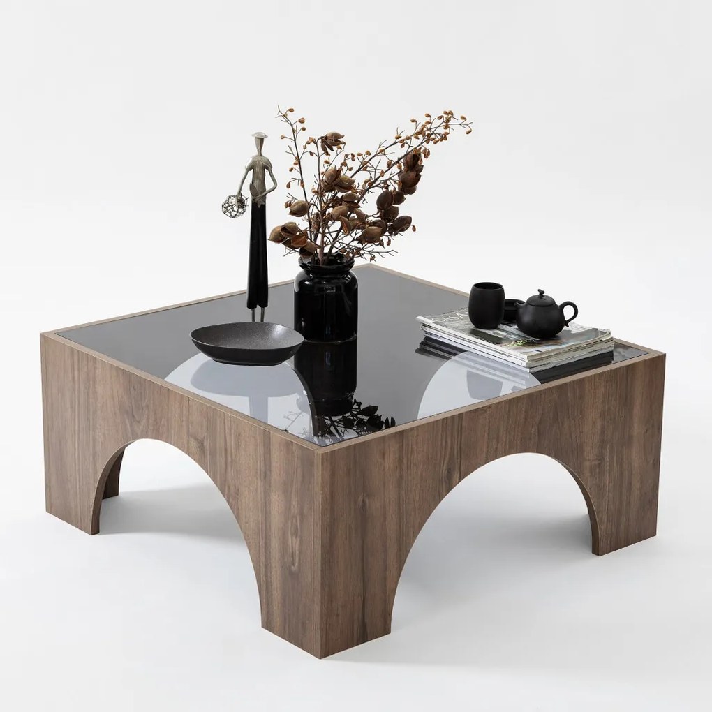 Seine - Walnut, Dark Grey