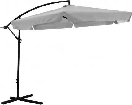 InGarden BANANA 300 cm függő napernyő - Sötét szürke