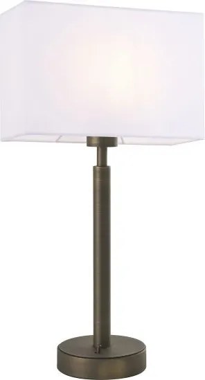 Endon OWEN RECTANGULAR 92121 Asztali lámpa 60W E27 IP20