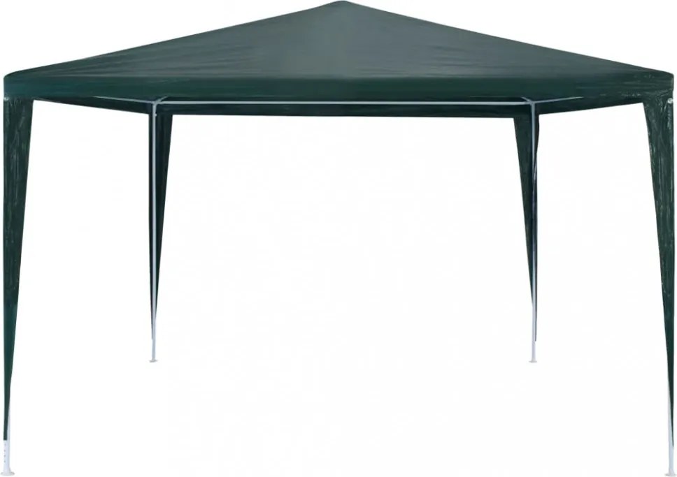 zöld PE rendezvénysátor 3 x 3 m