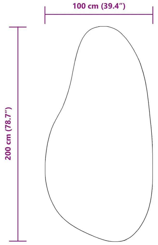 Szőnyegek Krém Poliészter 100 x 200 cm Csúszásmentes