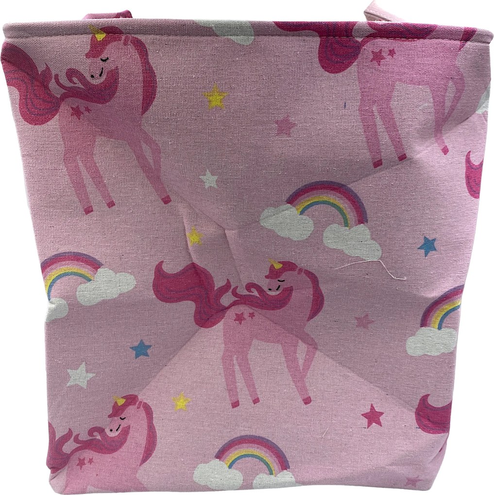 Smukee Tároló kosár 63L 40x35x45cm Unikornisok