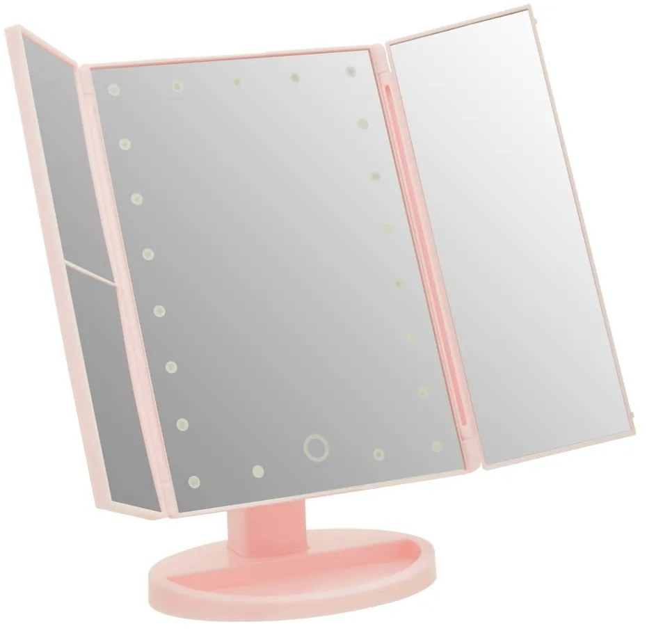 Kozmetikai tükör világítással 18x28 cm Cassini – Premier Housewares