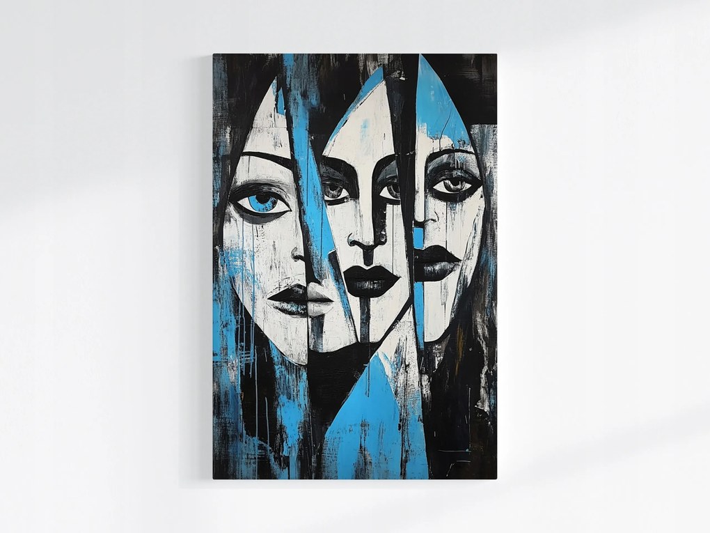 Poszter Absztrakt Portré Arc Modern Art Urban 80x120