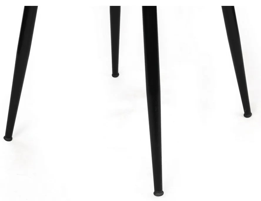 Yildiz Light Brown and Black étkezőszék szett, 4 db, 4 db