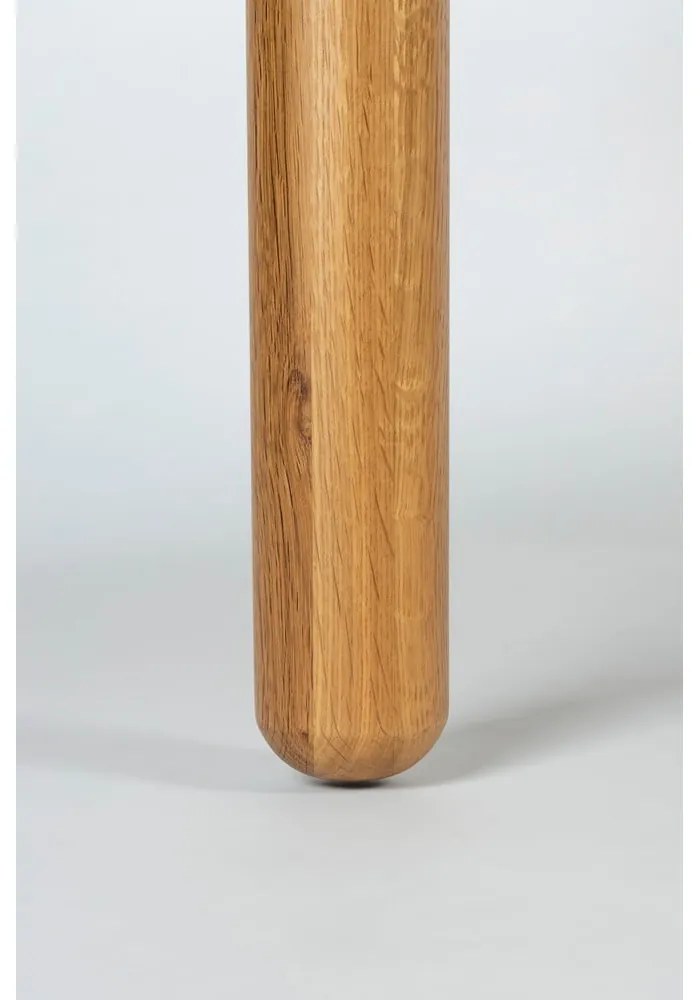 Kerek étkezőasztal tölgyfa dekorral ø 128 cm Storm – Zuiver