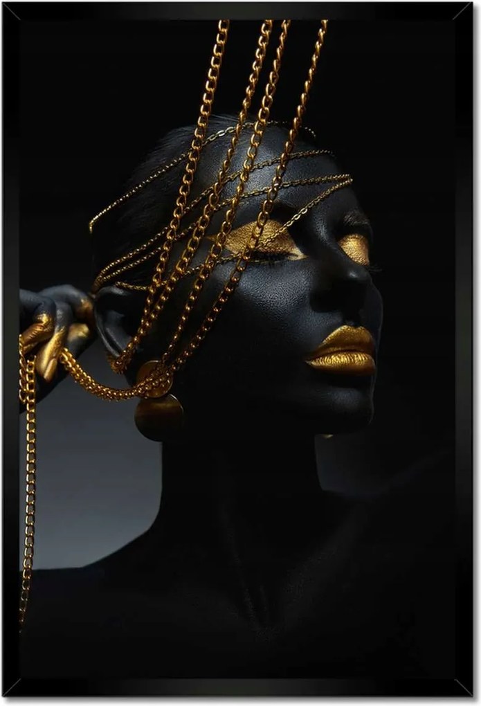 Poszterek keretben 40x60 Arany ékszerek a kézben