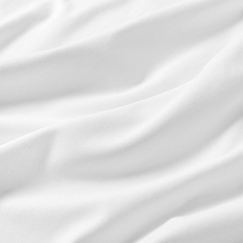 Goldea természetes lenvászon keverék - fehér 300 cm