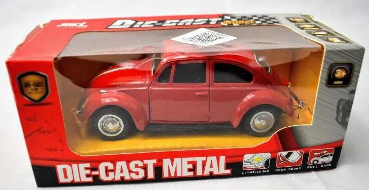 Volkswagen Kafer Bogár Beetle Makett 1:32