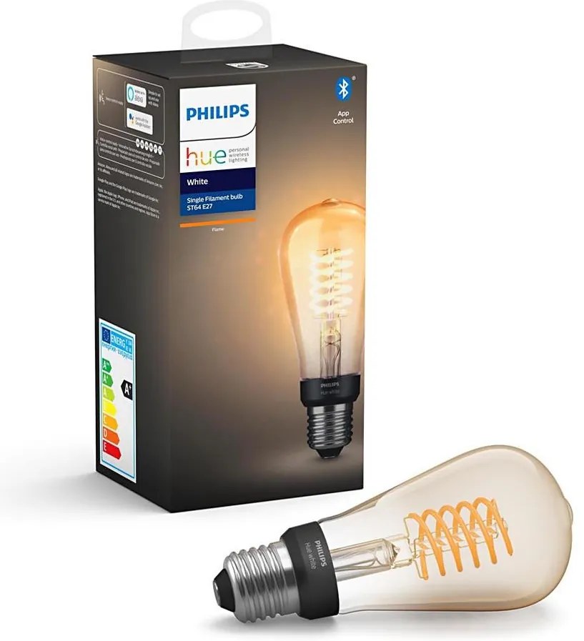 Philips LED Dimmelhető izzó Philips Hue WHITE FILAMENT ST64 E27/7W/230V 2100K P3088
