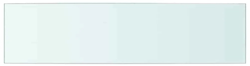 vidaXL 60x15 cm átlátszó panel üvegpolc