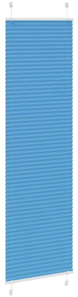 pliszírozott redőny kék 65x200 cm Szövetszélesség 64,4 cm