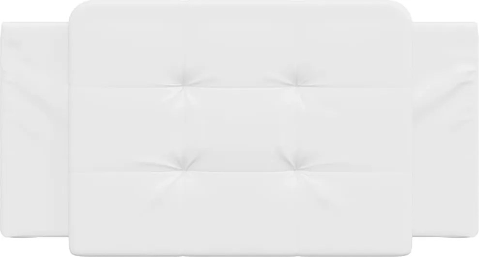 fehér műbőr fejtámla párna Zadar 100 cm