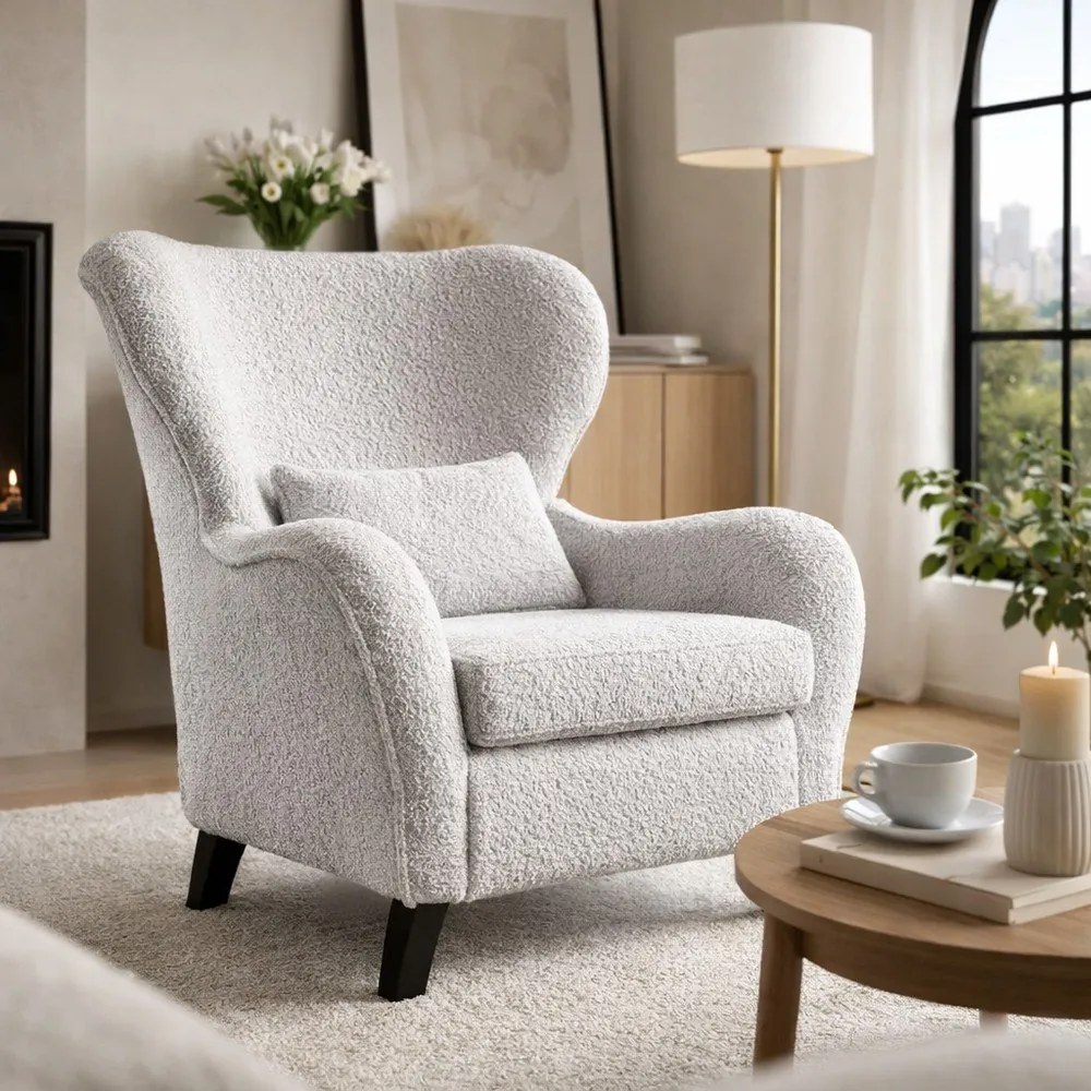 Miuf szürke fülesfotel - Miuform