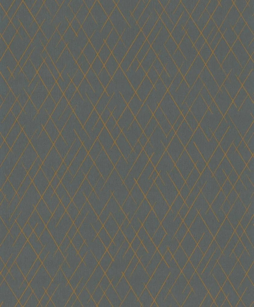 Szürke, geometrikus jellegű tapéta – tartós, vinil, flizelin