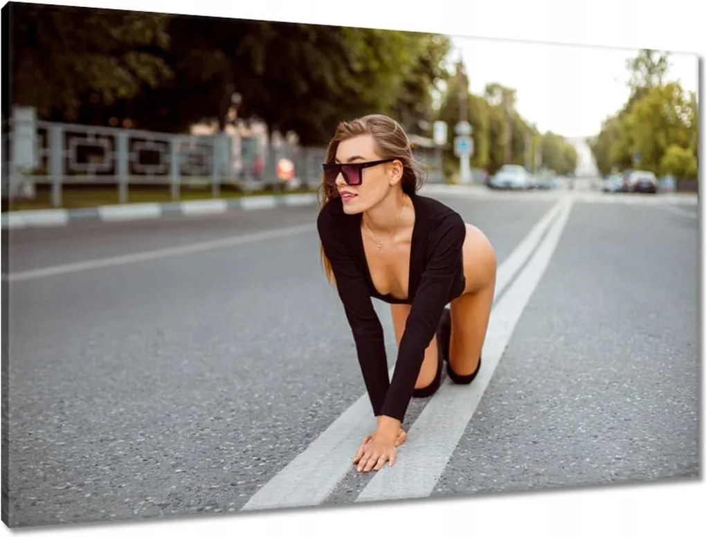 Vászonkép 90x60 Határok átlépése