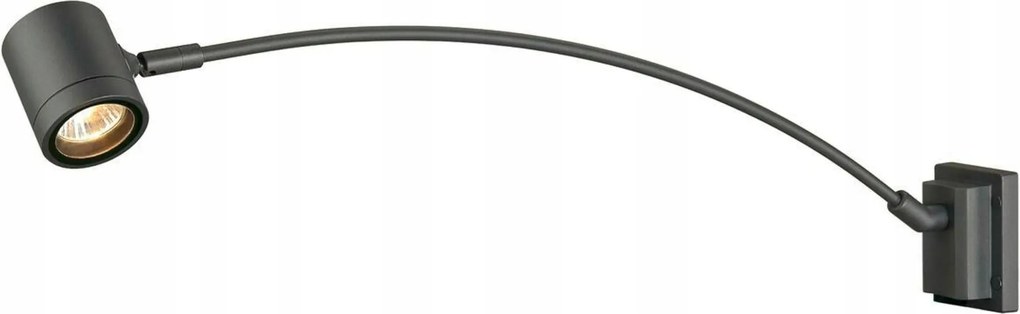 Slv Big White Myra Kijelző, kültéri fali lámpa, QPAR51, IP55, anthra