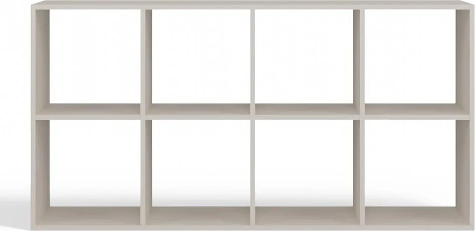 Aldabra Malax 2x4 polc, 147x75x30 cm, kasmír