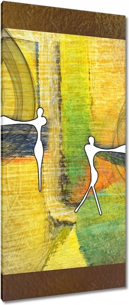 Vászonkép 55x115 A boldogság angyalai