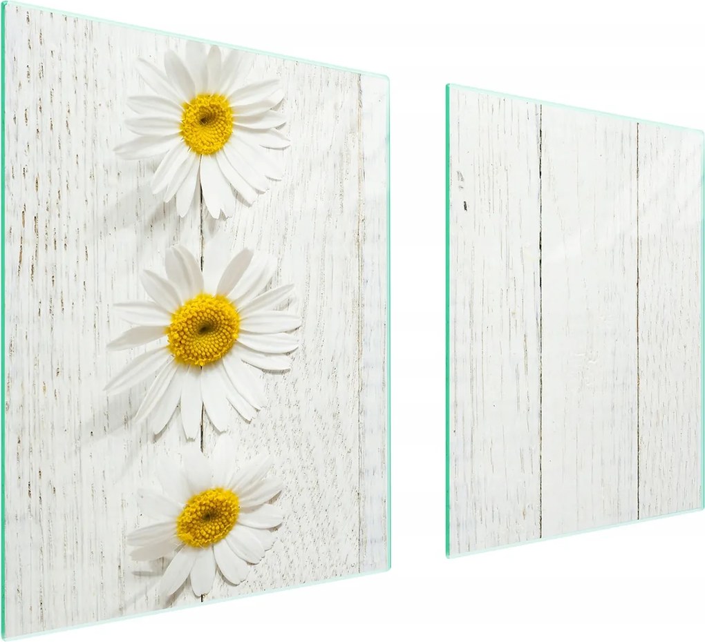 Üveg Tűzhelyvédő Főzőlap 85x52 Fa Edzett Üveg