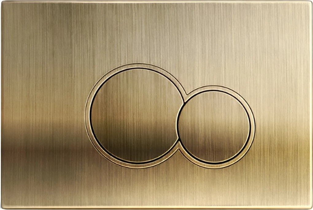 Simba 7 arany nyomógomb Geberit Duofix Basic UP100 Delta wc állványhoz