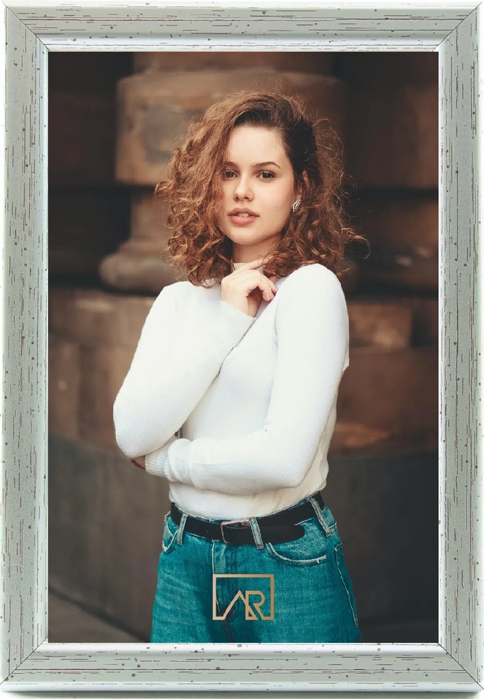 Képkeret 20x25 Régi ezüst Aura Loft